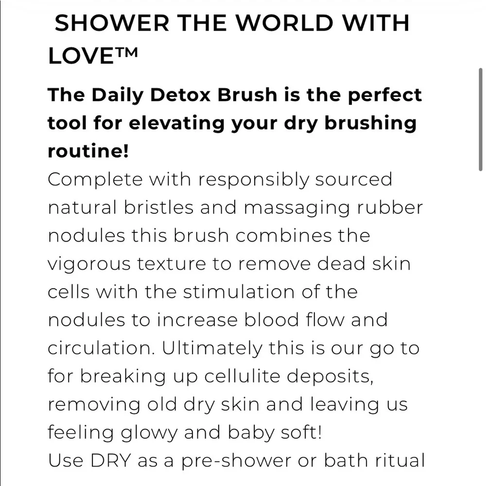Daily Concepts MASSAGE BRUSH